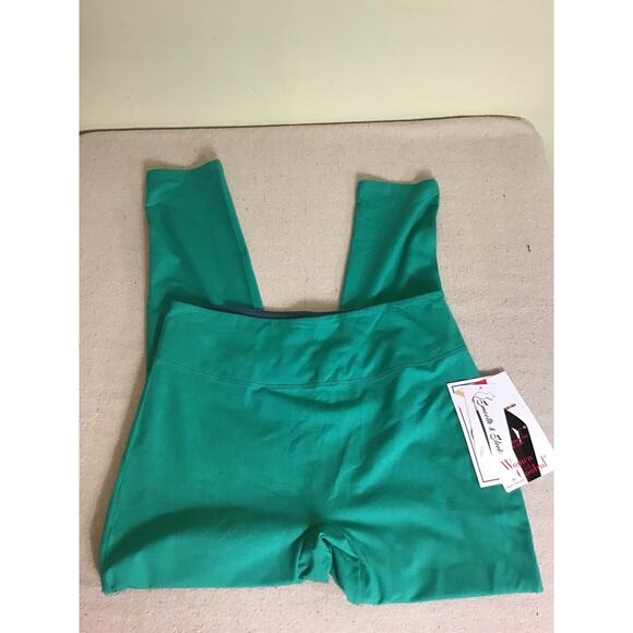 Women With Control Waist Control Pants Sz. Lrg Tall Green NWT Slimming Pants - Picture 3 of 12